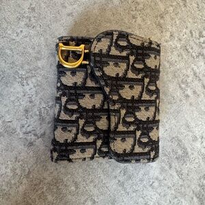 Dior Saddel lotus wallet